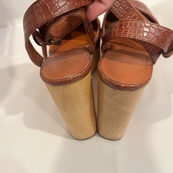 Matisse Rich brown sunset clog block heel was sold by Free People size 7 - Picture 8 of 12